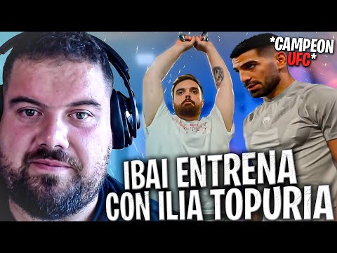 IBAI ENTRENA CON ILIA TOPURIA Y NOS SORPRENDE CON LO QUE ES CAPAZ DE AGUANTAR