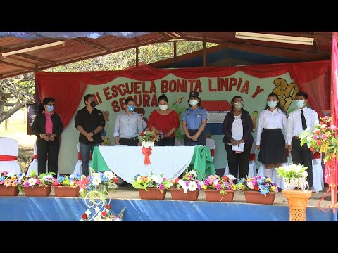 Colegio Chiquilistagüa gana concurso “Escuela Bonita, Limpia y Segura»
