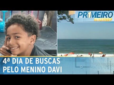 Buscas por menino desaparecido no Rio entram no quarto dia | Primeiro Impacto (08/01/24)