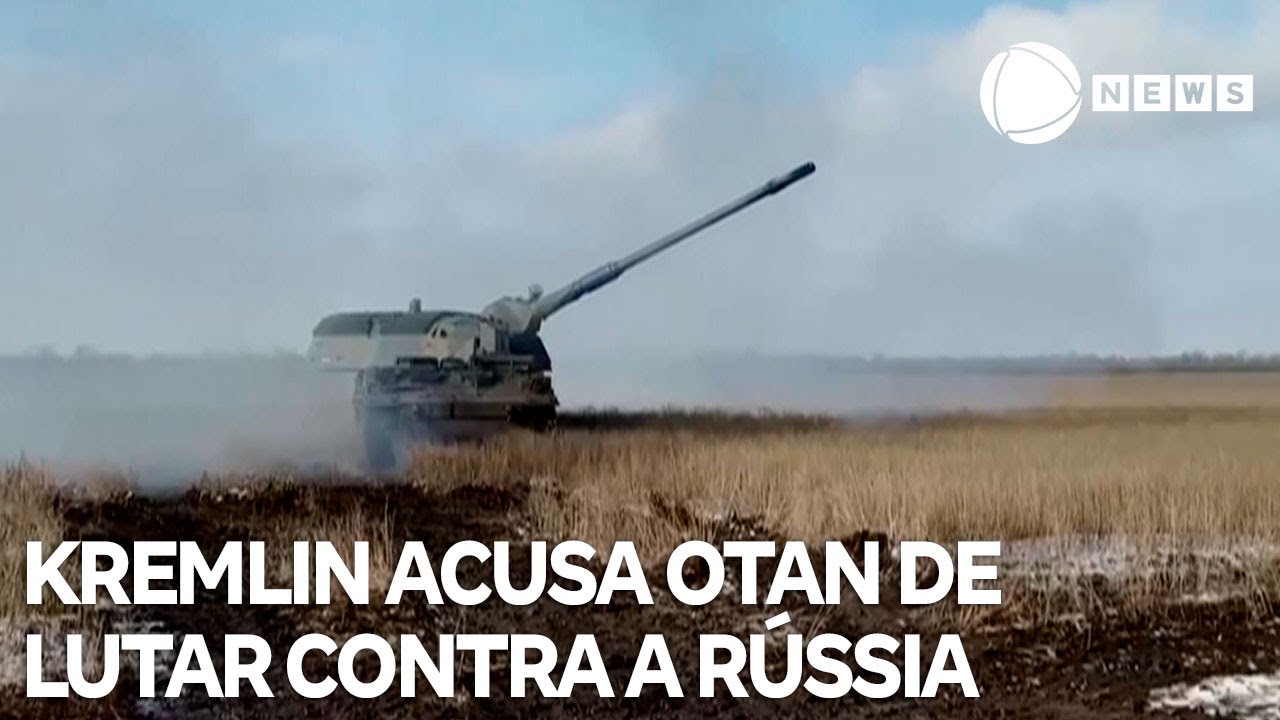 Kremlin acusa Otan de lutar contra a Rússia