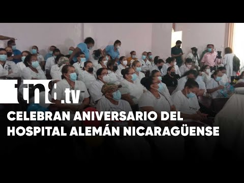 Celebran aniversario número 37 del Hospital Alemán Nicaragüense
