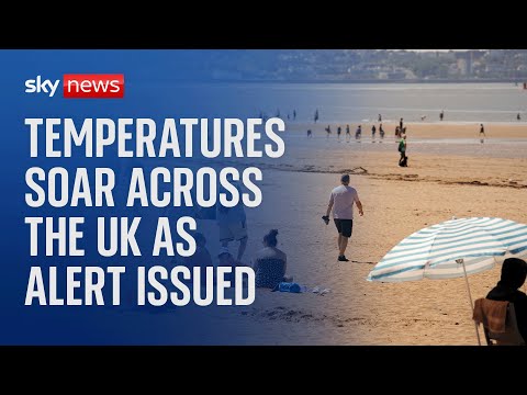 UK weather live: Four-day heat health alert comes into force as temperatures soar