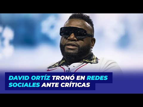 David Ortíz tronó en redes sociales ante críticas | De Extremo a Extremo