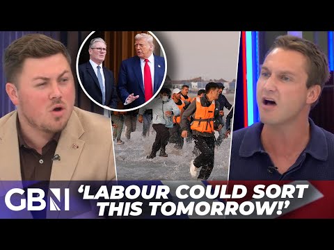 'Trump can do it, why can't Starmer?!' | FIERY clash on immigration failures and asylum hotels