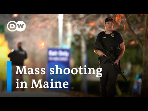 Multiple casualties: Police engaged in massive manhunt for suspect in Maine | DW News