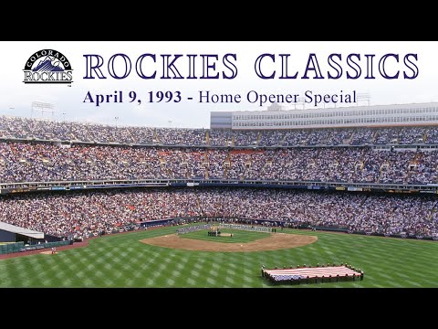 Rockies Classics - Home Opener Special (April 9, 1993) video clip 