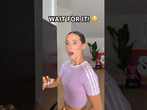 That was a close one! 🥚🥵 #shorts