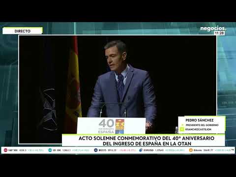 Pedro Sánchez: La seguridad del mundo no está garantizada
