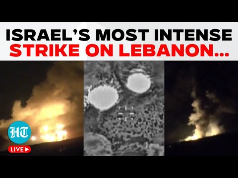 Israel Bombards Lebanon LIVE | After Pager Blasts, IDF Jets Hit Over 100 Loaded Hezbollah Launchers