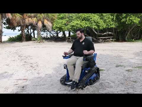 Sarasota's EcoRover brings independence to individuals with disabilities  wanting to enjoy the beach