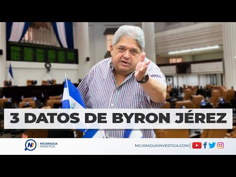 3 Cosas que no sabía de Byron Jérez, el nuevo sandinista