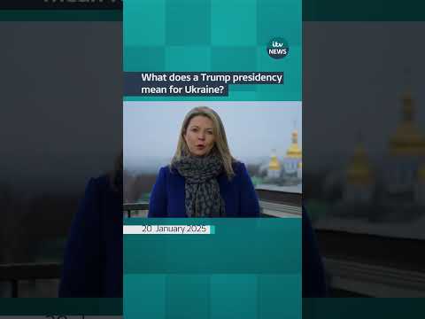 What does a Trump presidency mean for Ukraine? #itvnews #shorts