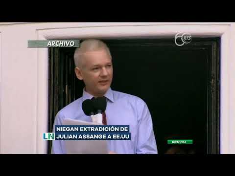 Niegan la extradición de Julian Assange a los Estados Unidos