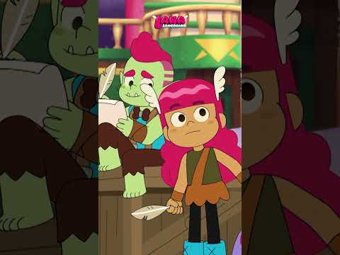 Kapitan Andar dostaje zero... niezręcznie! | Lana Długobroda | @cartoonnetworkPL