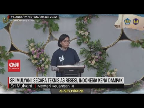 Sri Mulyani: Secara Teknis AS Resesi, Indonesia Kena Dampak