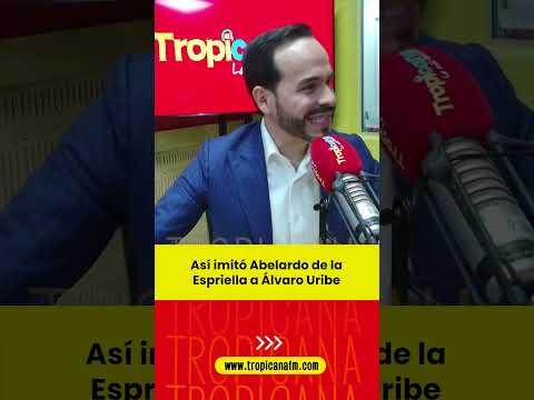 Abelardo De La Espriella : Así imitó  a Álvaro Uribe