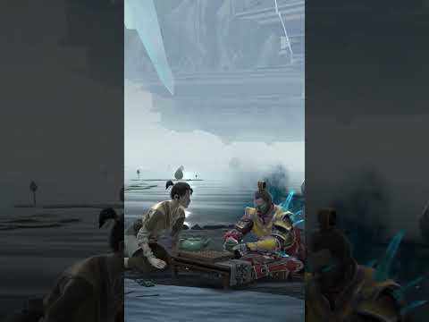 🫖Emperor’s new victory pose will send you right back to the realm of peace and harmony #shadowfight4