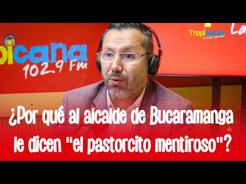 EN VIVO: Jaime Andrés Beltrán, alcalde de Bucaramanga