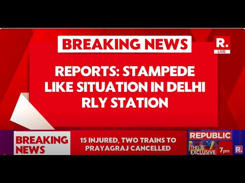 Stampede-Like Situation At New Delhi Railway Station After Massive Overcrowding, 15 Injured