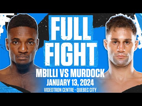 Christian Mbilli Shows Elite Power vs Rohan Murdock | FULL FIGHT | JAN 13, 2024
