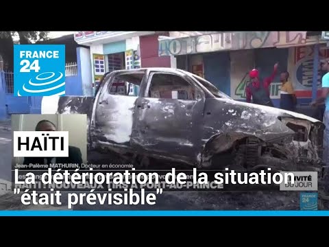 Haïti : la détérioration de la situation sécuritaire était prévisible • FRANCE 24