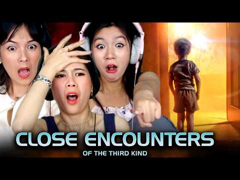 Foreign Girls React | Close Encounters of the Third Kind | First Time Watch