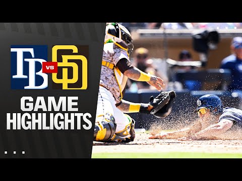 Rays vs. Padres Game Highlights (4/27/25) | MLB Highlights