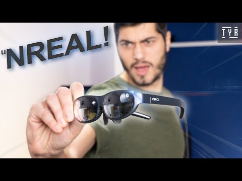 The FIRST AR Glasses you Can actually GET!! - Nreal Light