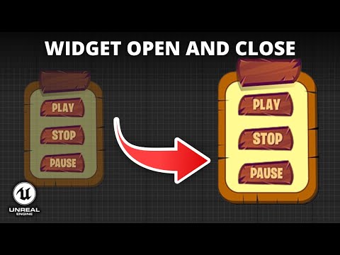 How to Make a Widget Open and Close Animation in Unreal Engine 5 - Make Your UI Look Advanced