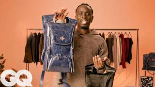 Thumbnail for the video "Kai Cenat Shows Off His Vivet Collection" from GQ