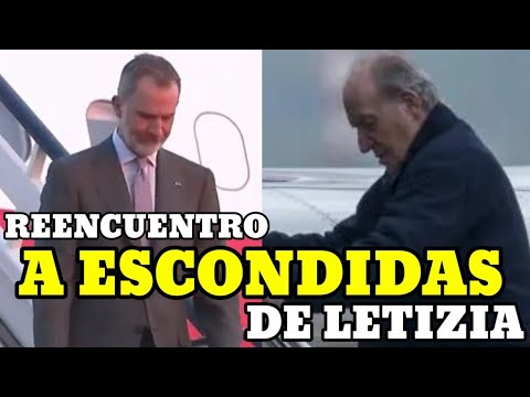 EL REY JUAN CARLOS DESVÍA SU AVIÓN PARA REENCONTRARSE CON EL REY FELIPE A ESPALDAS DE LETIZIA