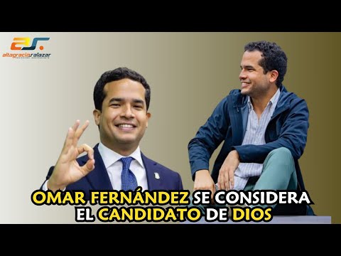 Omar Fernández se considera el candidato de Dios, SM, abril 17, 2024.