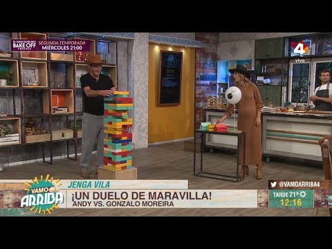 Vamo Arriba - Un duelo de maravilla: Gonzalo Moreira vs. Andy en el Jenga Vila