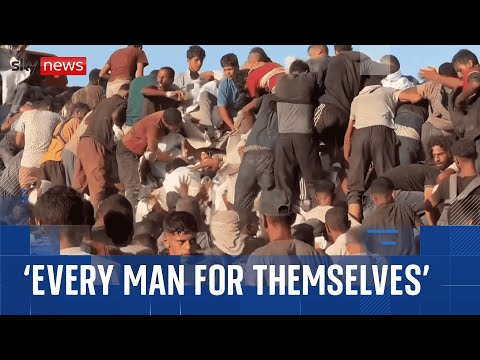 War in Gaza: 'No-one has mercy' in the 'desperate hustle for food'