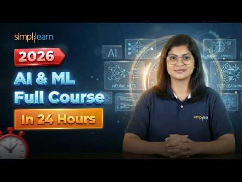 AI and Machine Learning Full Course 2026 | AI & Machine Learning Tutorial For Beginners | Simplilern