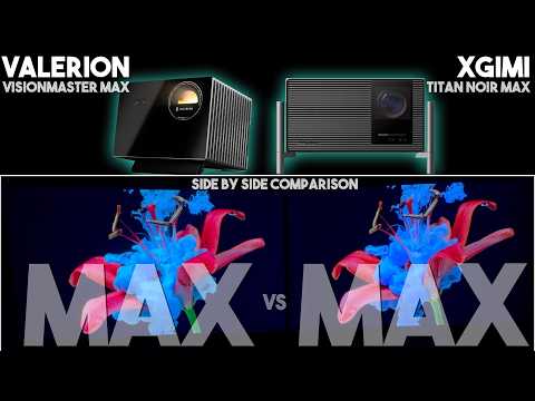 XGIMI Titan Noir Max vs Valerion Visionmaster Max | 4K Premium Projectors
