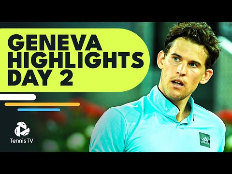 Thiem Faces Cecchinato; Paire, Gasquet In Action | Geneva 2022 Highlights Day 2