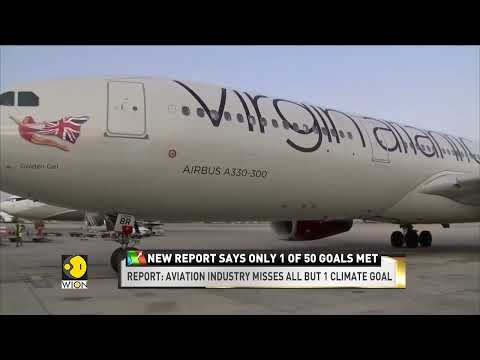 🌎Aviation industry sets its own climate goals, only 1 out of 50 goals met | Climate News | WION