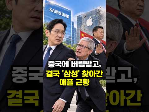 중국에 버림받고, 결국 '<strong>삼성</strong>' 찾아간 <strong>애플</strong> 근황