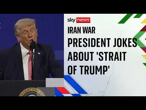 Donald Trump speaks at a Saudi investment forum in Miami | Iran War
