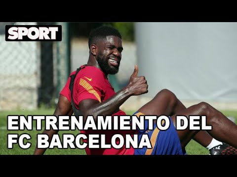 EL ENTRENAMIENTO DEL FC BARCELONA para preparar EL PARTIDO ANTE OSASUNA 🏋