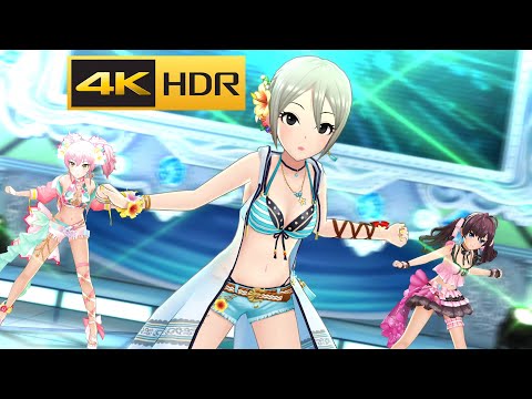 4K HDR「#HE4DSHOT」(塩見周子 水着 限定SSR)【デレステ/IDOLM@STER CINDERELLA GIRLS STARLIGHT STAGE MV】