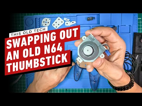 Fixing an Old N64 Controller Thumbstick Is Easier Than You Think | This Old Tech
