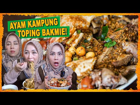 BIKIN NGILER!! BAKMIE VERSI JUMBO!! || SEHARI ABIS 130 EKOR AYAM KAMPUNG