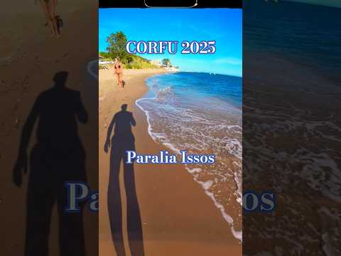 Issos Beach, Corfu, Greece #corfu #vacation #walking #holiday #greekislands #travel #viral #shorts