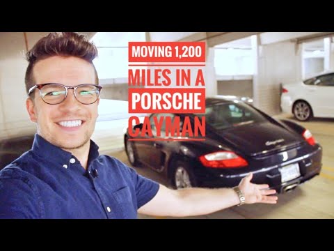 I’m Moving to the Greatest City in America! ...With Just my Porsche Cayman