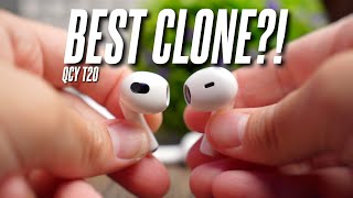 Vido-Test : Is the the BEST Clone for the Apple Airpods 3? QCY T20 Ailypods Review!