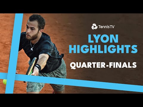 Bublik vs Kotov; Etcheverry, Gaston & Mpetshi Perricard Play | Lyon 2024 Highlights Quarter-Finals