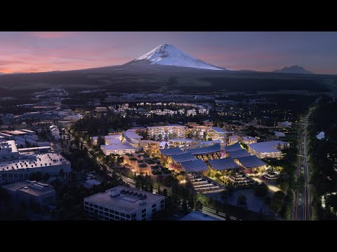 BIG and Toyota reveal plans for city of the future under Mount Fuji in Japan