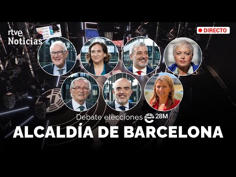 BARCELONA  EN DIRECTO: DEBATE de los CANDIDATOS a la ALCALDÍA | RTVE Noticias